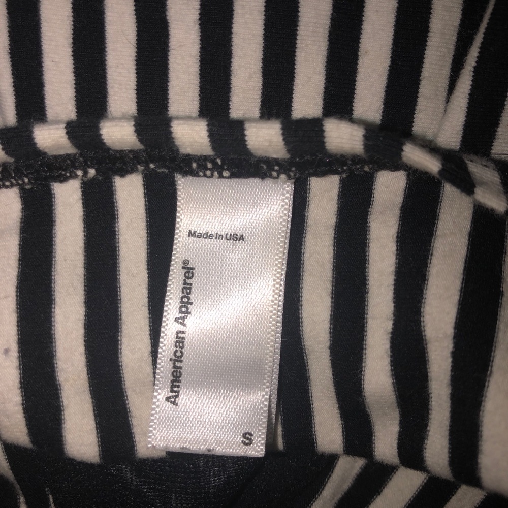 B&W striped dress